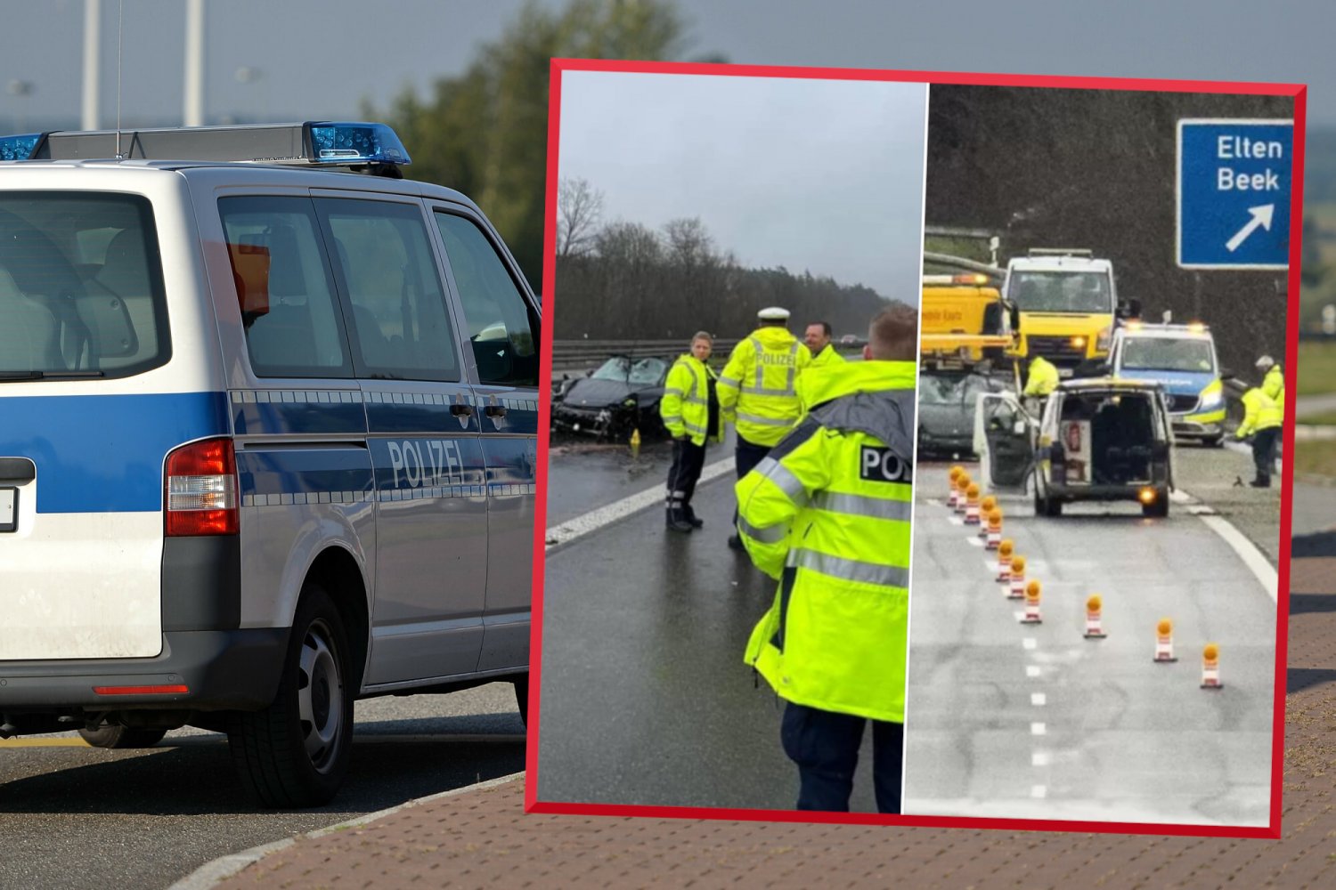 Koszmarny wypadek trzech porsche na A3 w Niemczech. Nie żyją cztery osoby