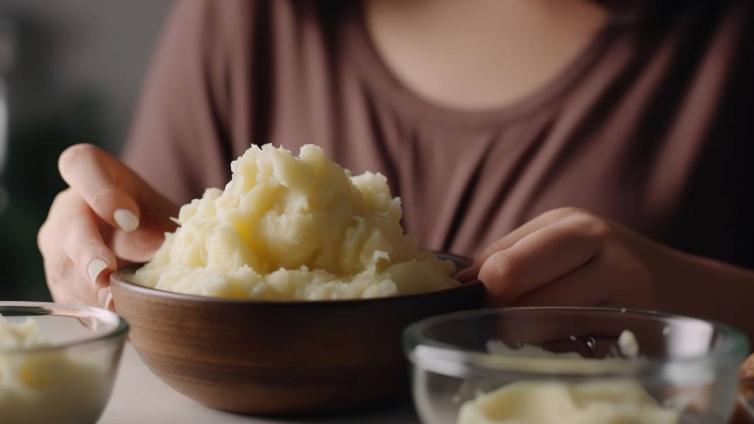 Puree z ziemniaków kremowe i pyszne. Dodaje łyżkę składnika Puree z ziemniaków kremowe i pyszne. Dodaje łyżkę składnika