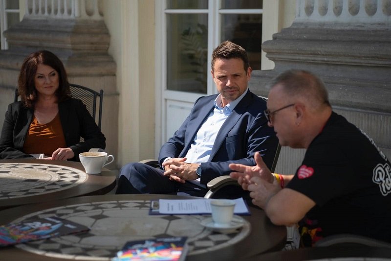 Rafał Trzaskowski po wyborach spotkał się z Jurkiem Owsiakiem.