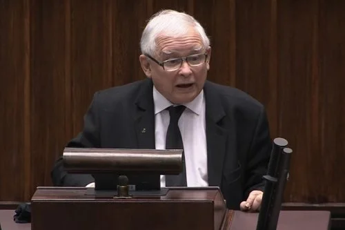 Jarosław Kaczyński, prezes PiS.