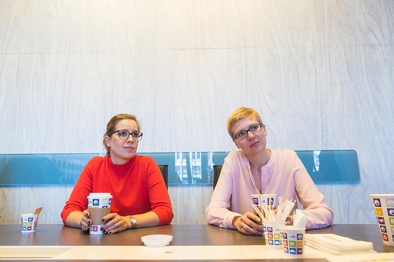 Anna Leśniak i Anna Ścieszka