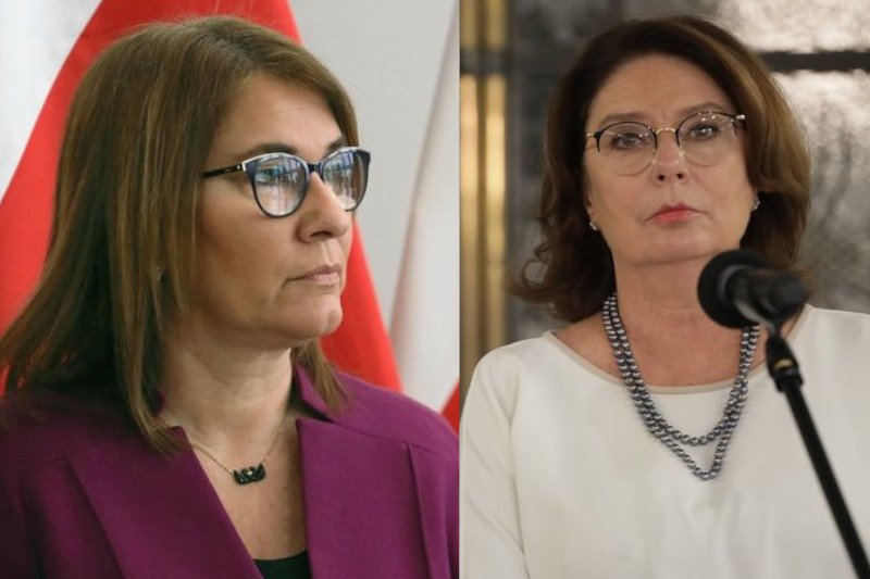 Beata Mazurek skrytykowała PO, ale stanęła w obronie Małgorzaty Kidawy-Błońskiej.