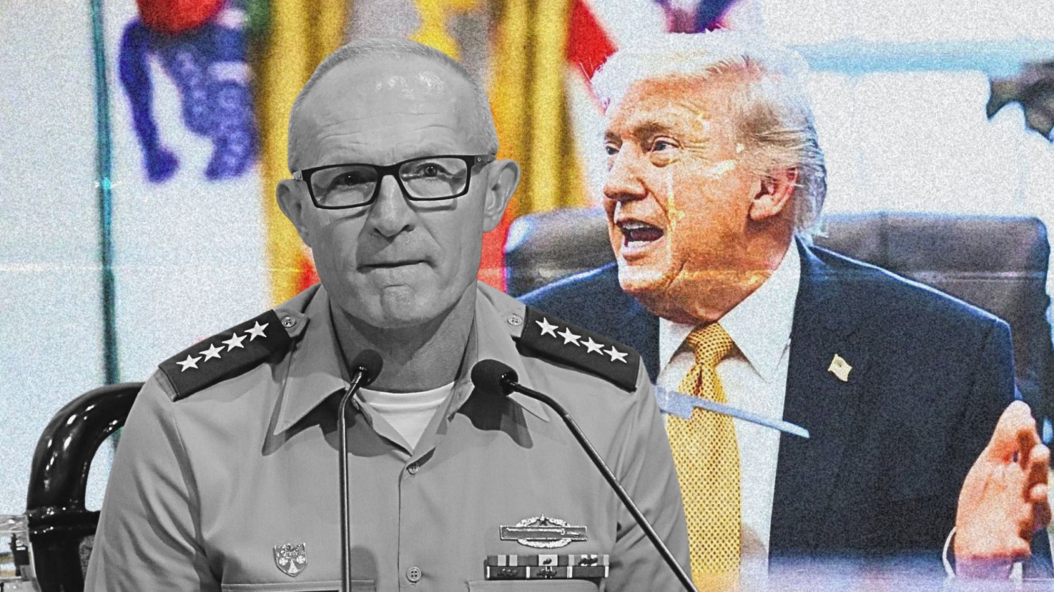 Najpierw Pam Bondi, teraz kluczowy generał. Trump wymienia ludzi jak rękawiczki Randy George i Donald Trump