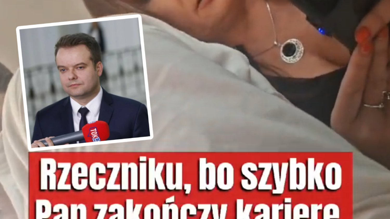 Bochenek oskarża Dobrosz-Oracz o groźby. Nagranie wszystko wyjaśnia.