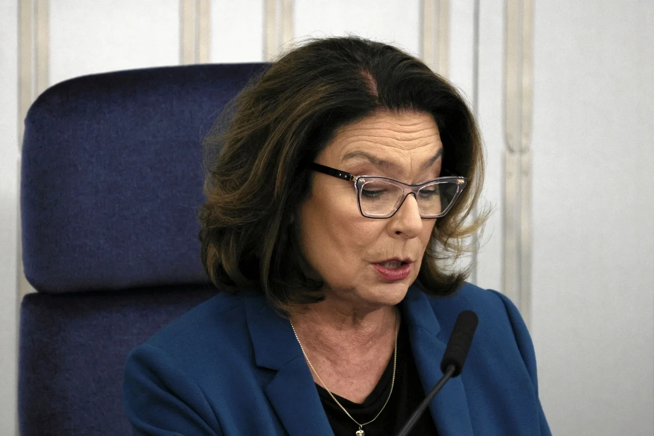 Kidawa-Błońska nawiązała do afery z Kamińskim.