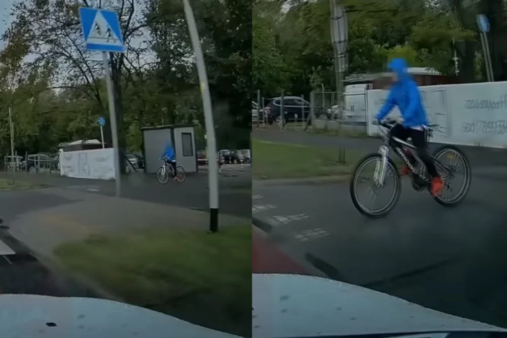 film kierowca pierwszeństwo rowerzysta pieszy pierwszeństwo rowerzysta pieszy