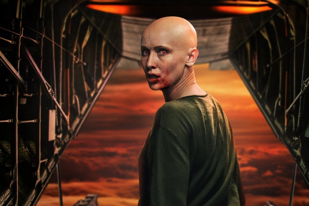 "Krwawe niebo", film Netfliksa.