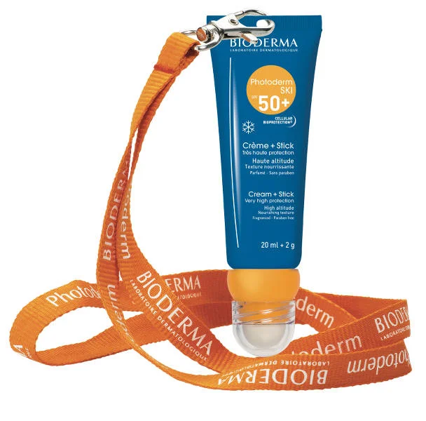 Krem + sztyft ochronny do ust Photoderm Ski Bioderma