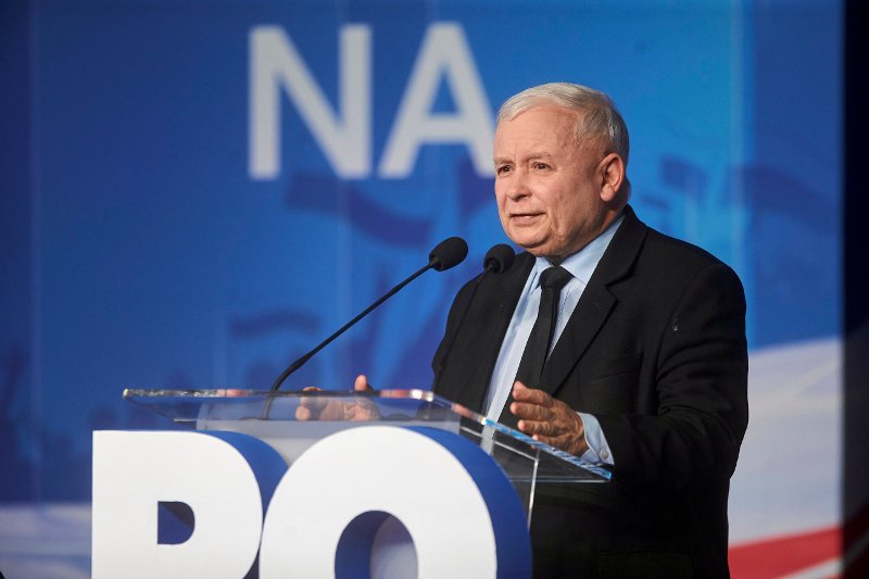 Jarosław Kaczyński na swoim wystąpieniu w Katowicach dużo mówił o opozycji.