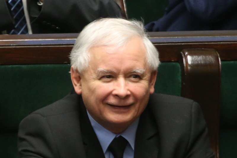 Prezes PiS ma się z czego cieszyć.