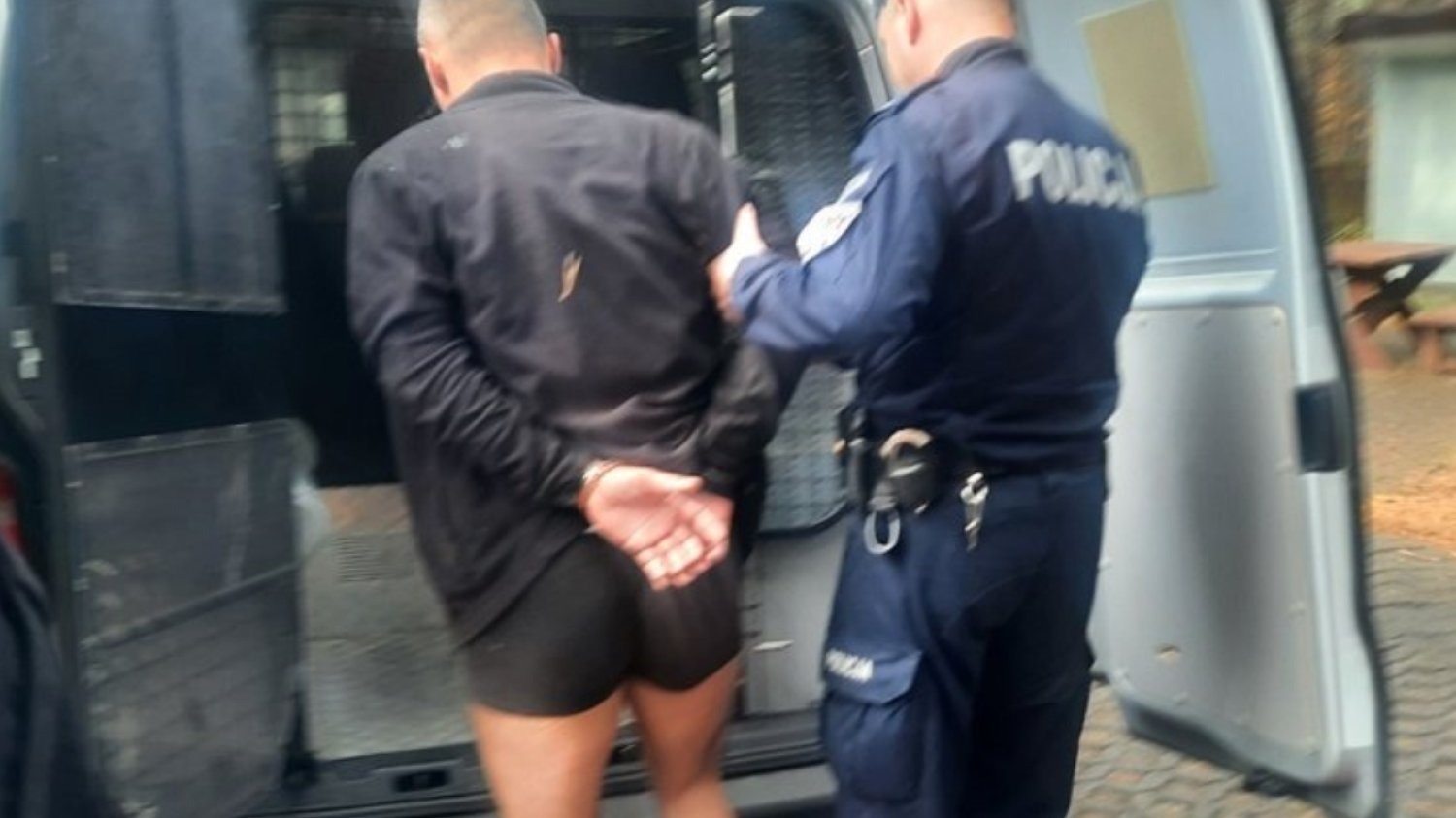 Zatrzymanie przez służby 45-latka.
