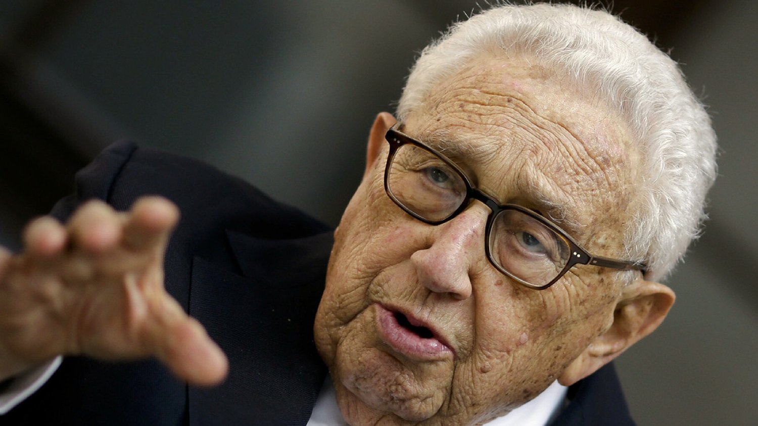 Były sekretarz stanu USA Henry Kissinger ma pomysł ws. zakończenia wojny w Ukrainie. Były sekretarz stanu USA Henry Kissinger.