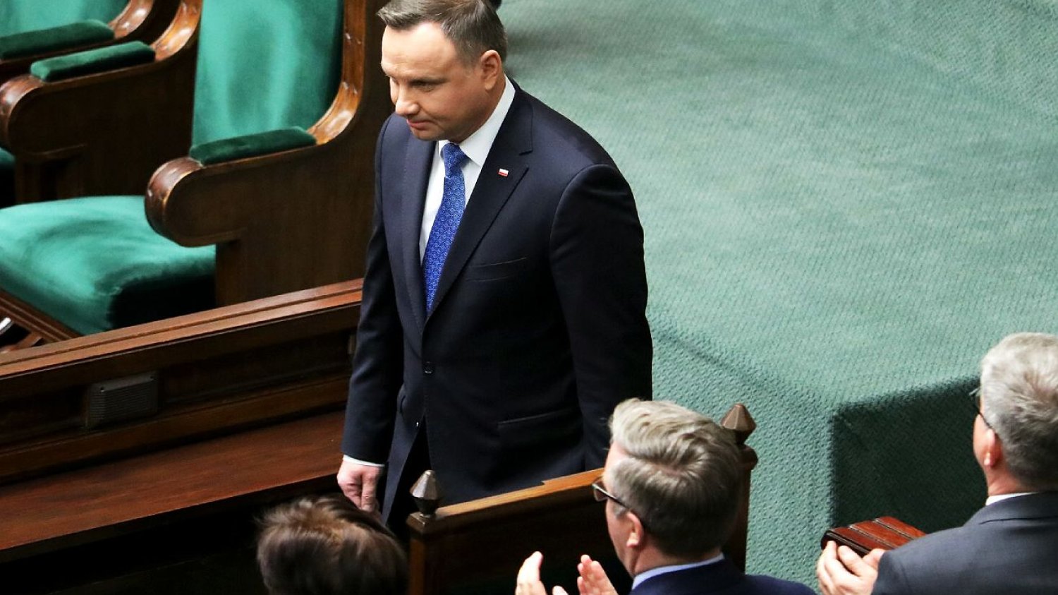 Prezydent Andrzej Duda w Sejmie.