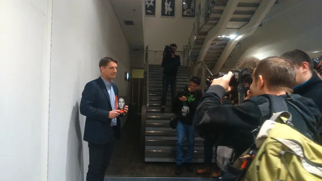 "Ostrzał" pod ścianką