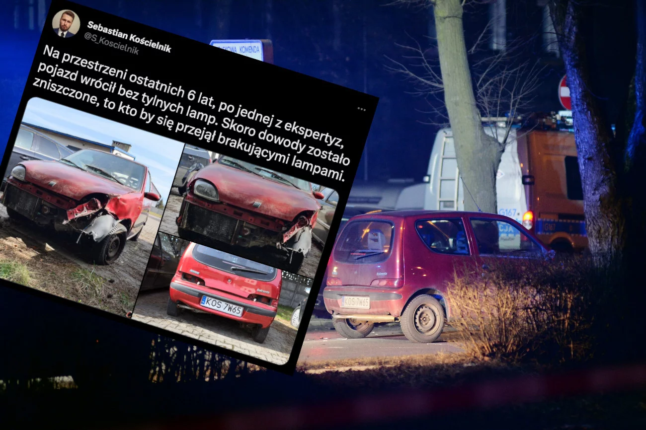 Sebastian Kościelnik mógł już odebrać swojego Fiata Seicento.