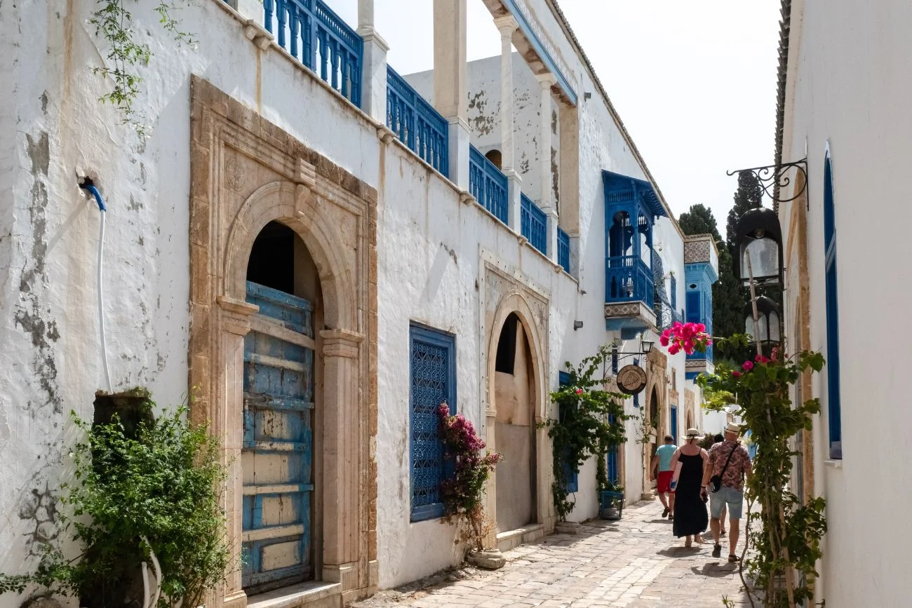 Sidi Bou Said w Tunezji