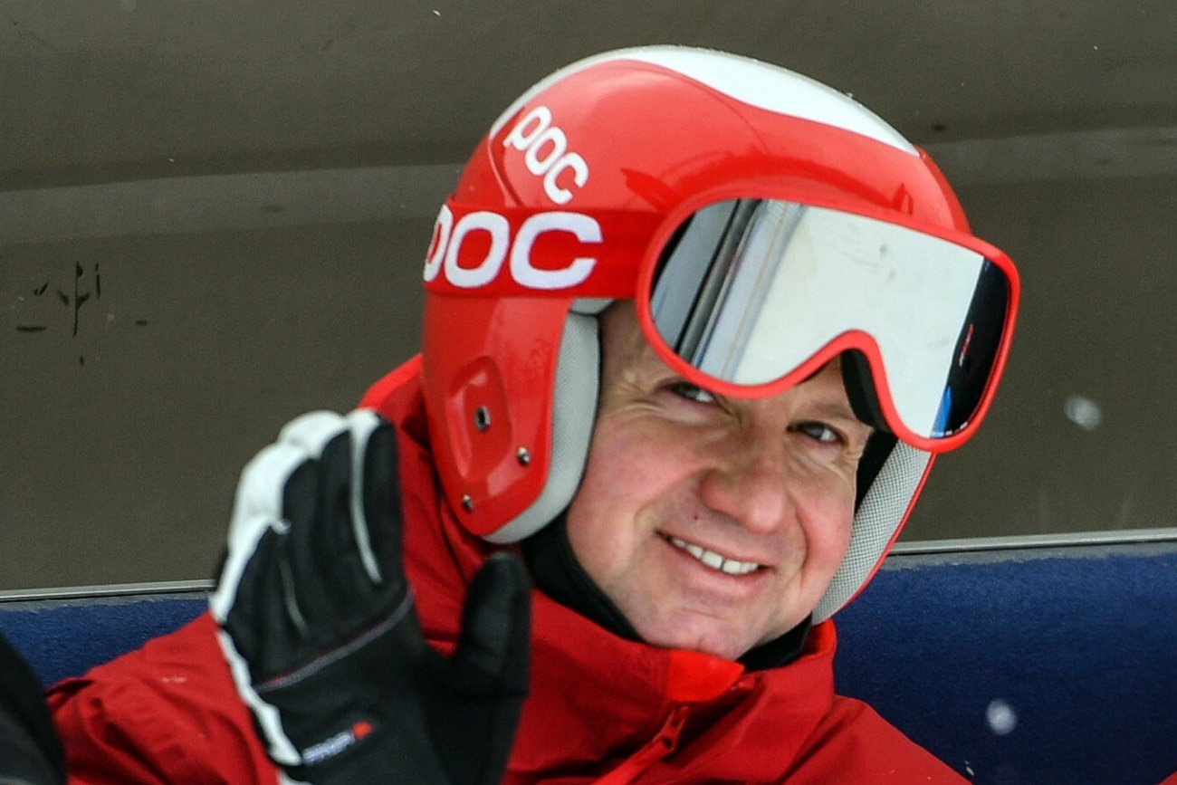 Andrzej Duda spędza sobotę na nartach