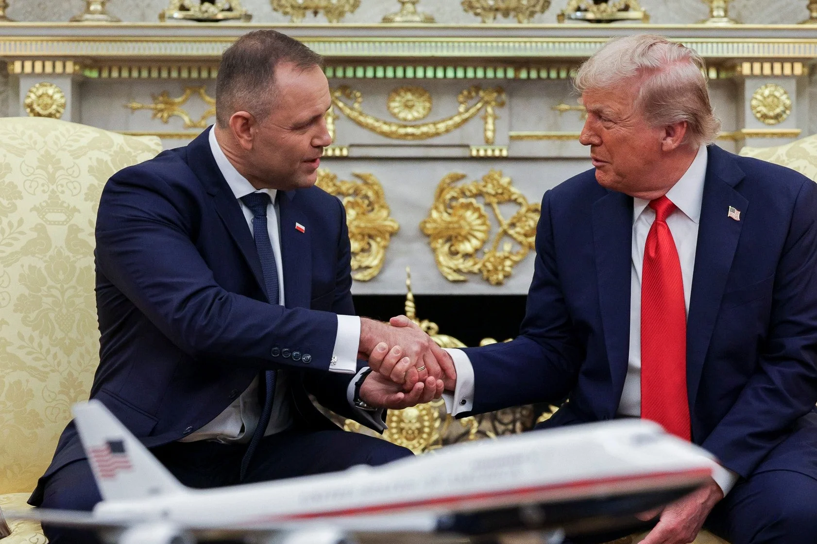 Tajemne rozmowy przed wizytą w USA. Kulisy spotkania z ludźmi prezydenta