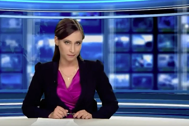 Marta Piasecka w TV Republika, 2013 r.