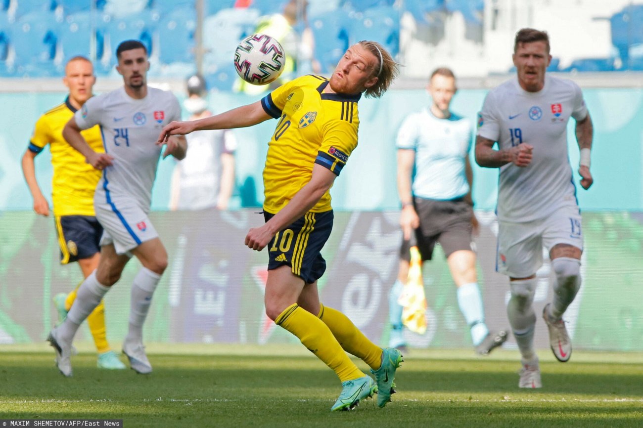 Szwedzi na razie remisują 0:0 ze Słowacją w Sankt Petersburgu