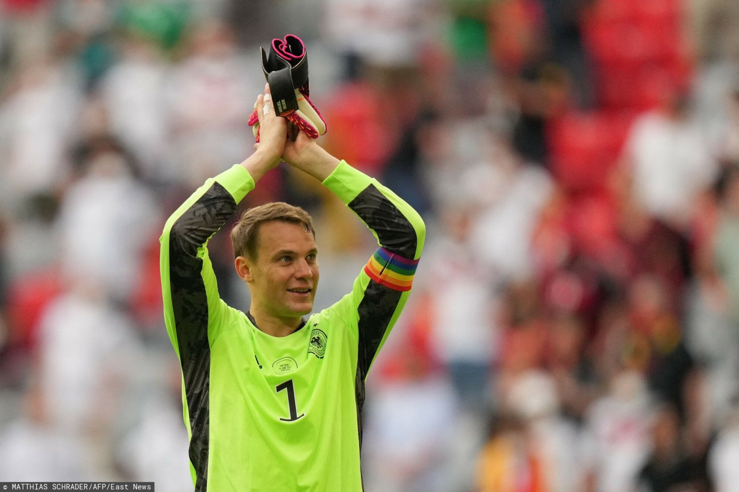 Kapitan reprezentacji Niemiec w piłce nożnej Manuel Neuer.