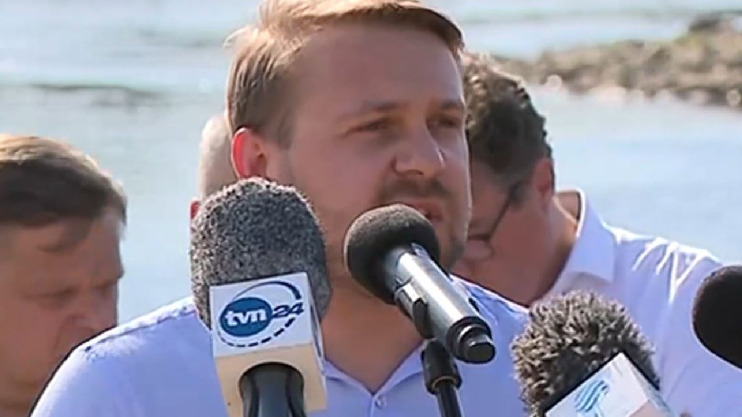Awantura podczas konferencji rządu nad Odrą. "Ozdoba codziennie łże"