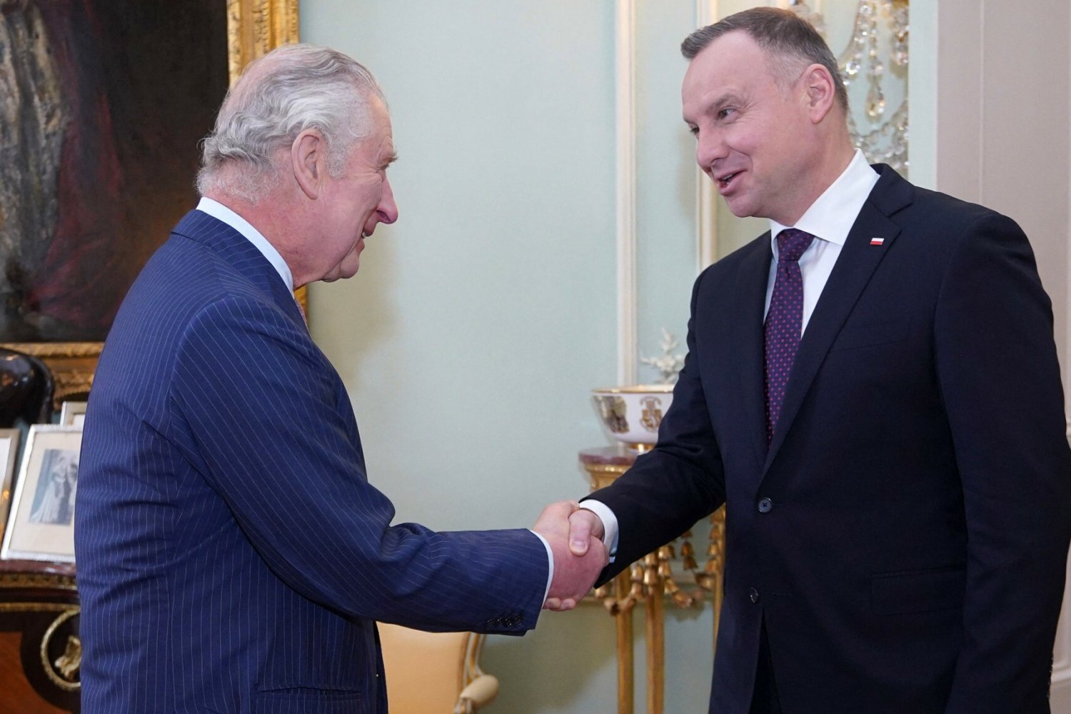 Andrzej Duda spotkał się z Karolem III.