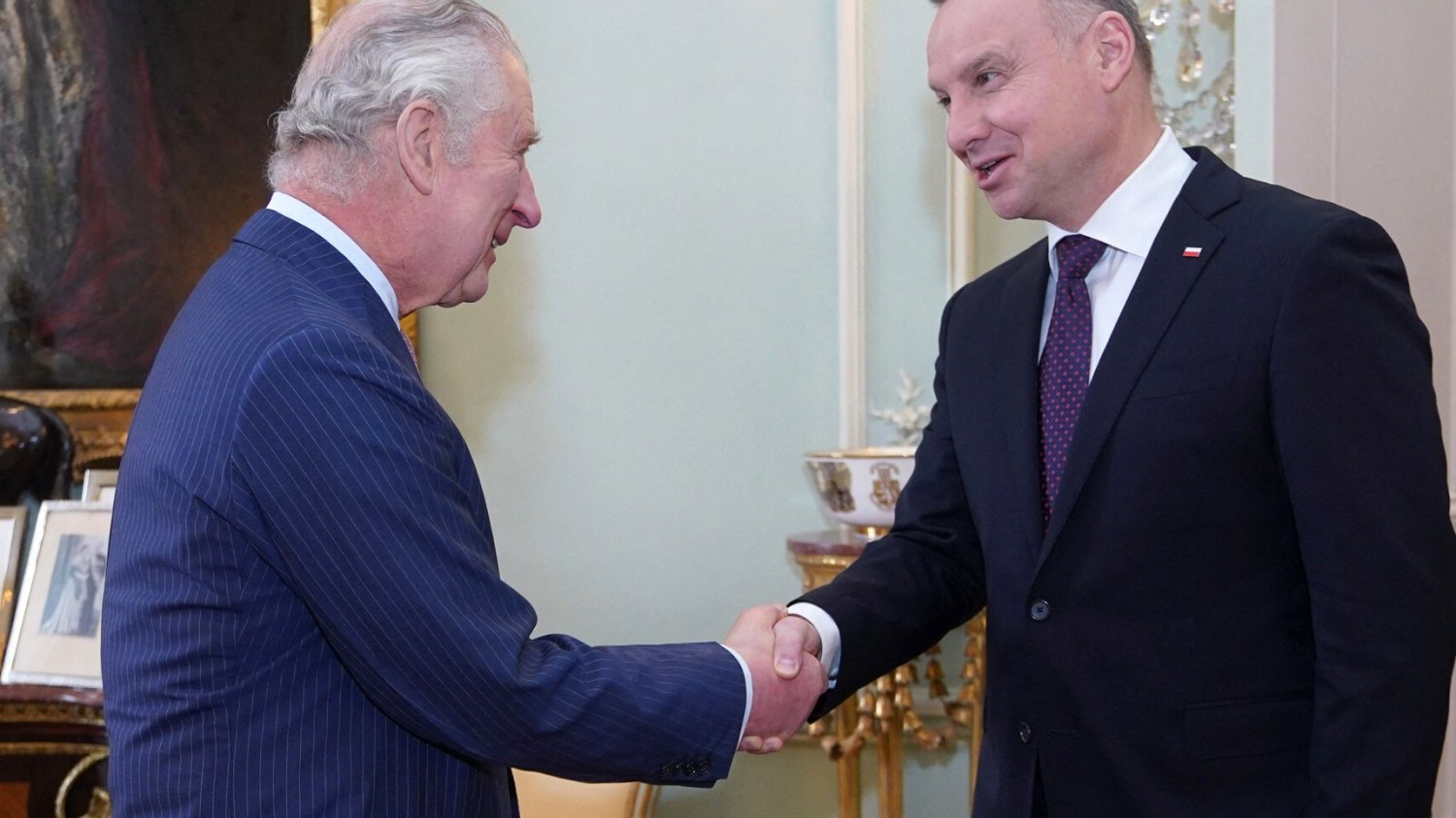Andrzej Duda spotkał się z Karolem III.