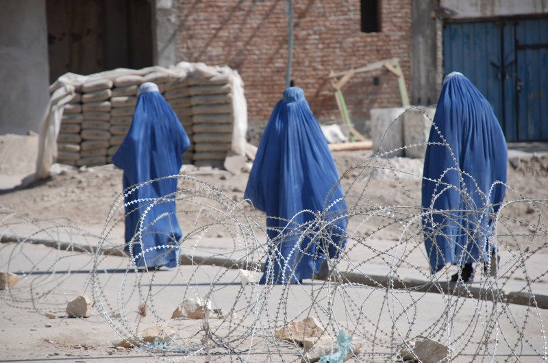 Afganistan, kobiety w burkach