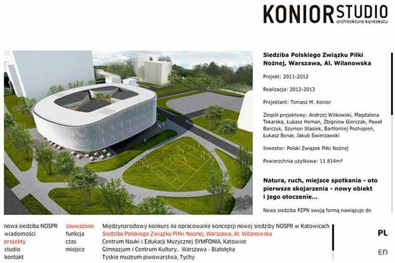 Wizualizacja przyszłej siedziby PZPN