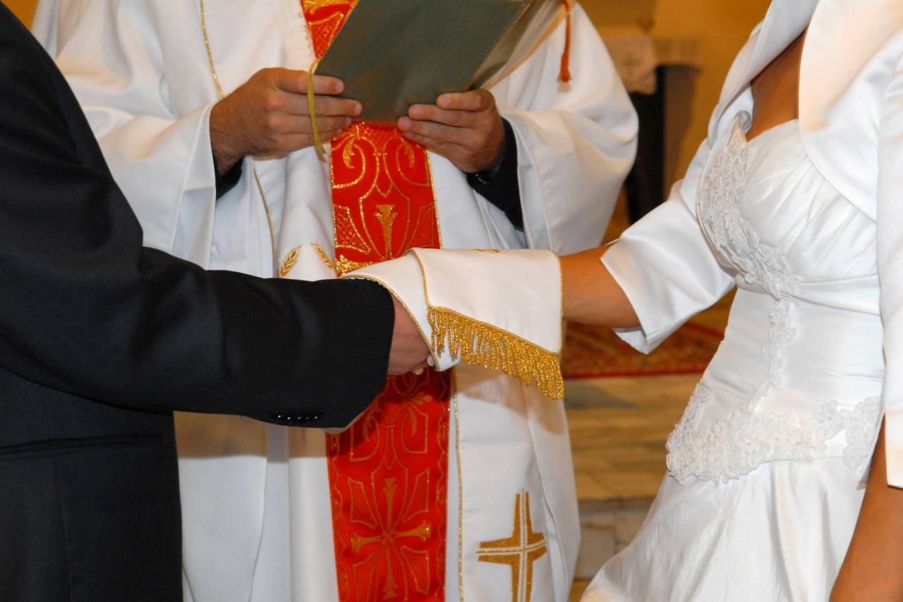 przysięga małżeńska podczas ślubu