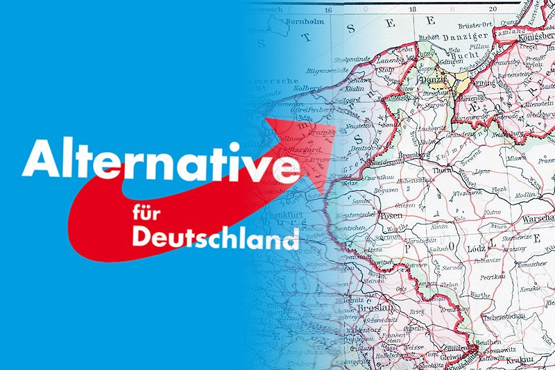 Niemcy marzący o powrocie granic sprzed II wojny światowej dostrzegają nadzieje w zyskującej popularność Alternatywie dla Niemiec.