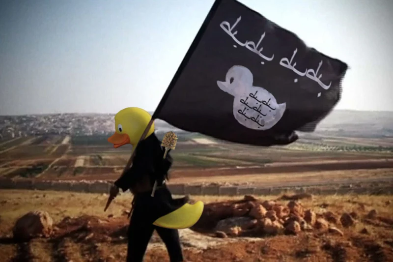 Internauci szydzą z bojowników ISIS.