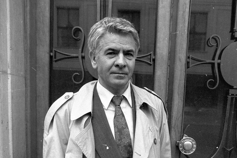 Prof. Walerian Pańko w roku 1991.