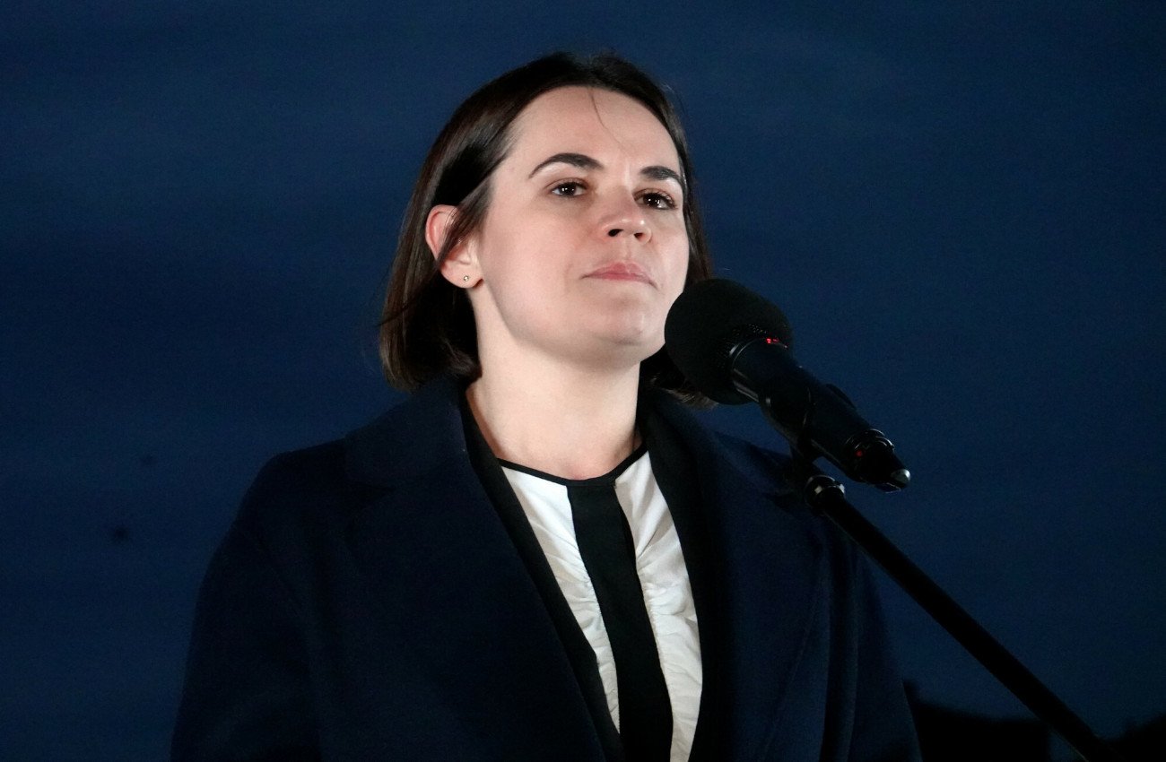 Swiatłana Cichanouska krytykuje postawę białoruskich pograniczników wobec migrantów.