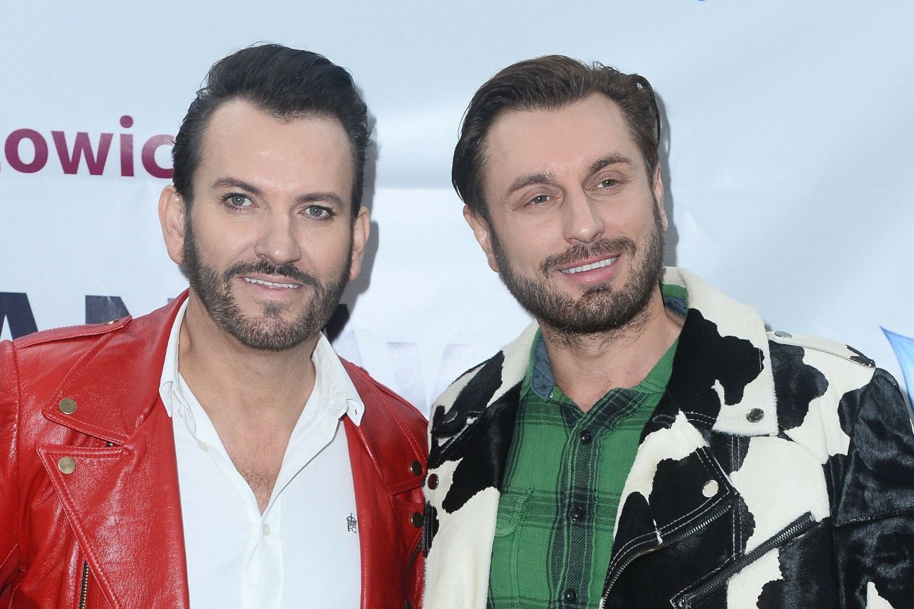 Rafał Grabias pokazał się pierwszy raz po śmierci byłego partnera.