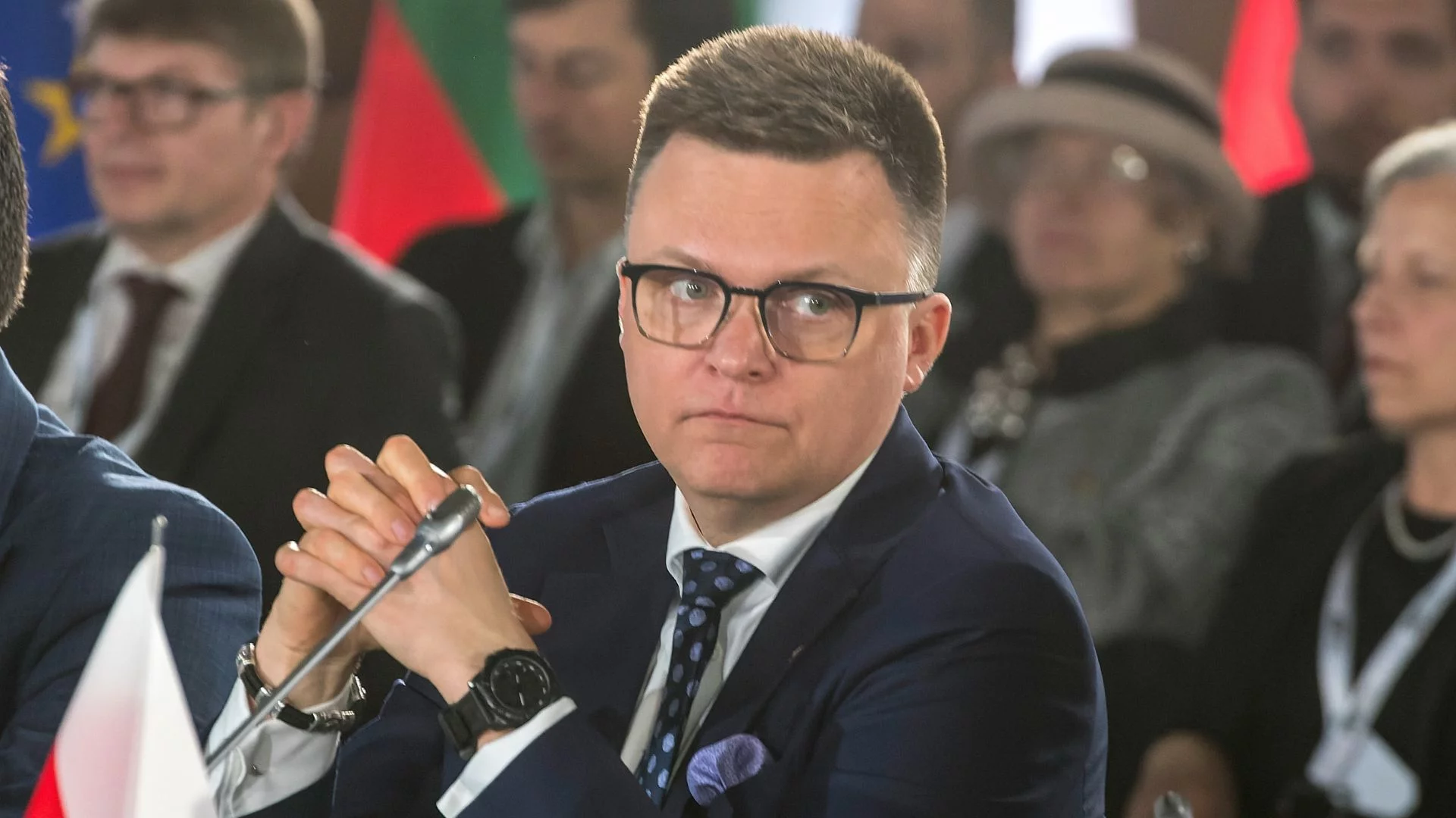 Hołownia nie wyklucza startu w ponownych wyborach na przewodniczącego Polski 2050.