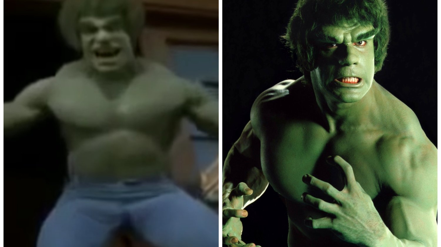 Lou Ferrigno jako Niesamowity Hulk mocno różnił się od tej postaci, jaką fani można było zobaczyć w MCU.