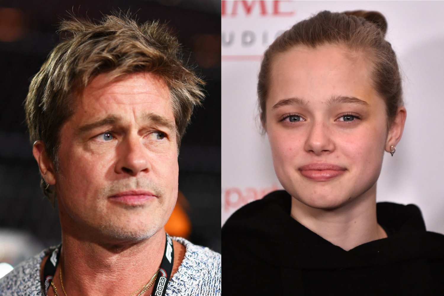 Brad Pitt, Shiloh Jolie, Angelina Jolie, córka Brada Pitty i Angeliny Jolie Brad Pitt, Shiloh Jolie, Angelina Jolie, córka Brada Pitty i Angeliny Jolie