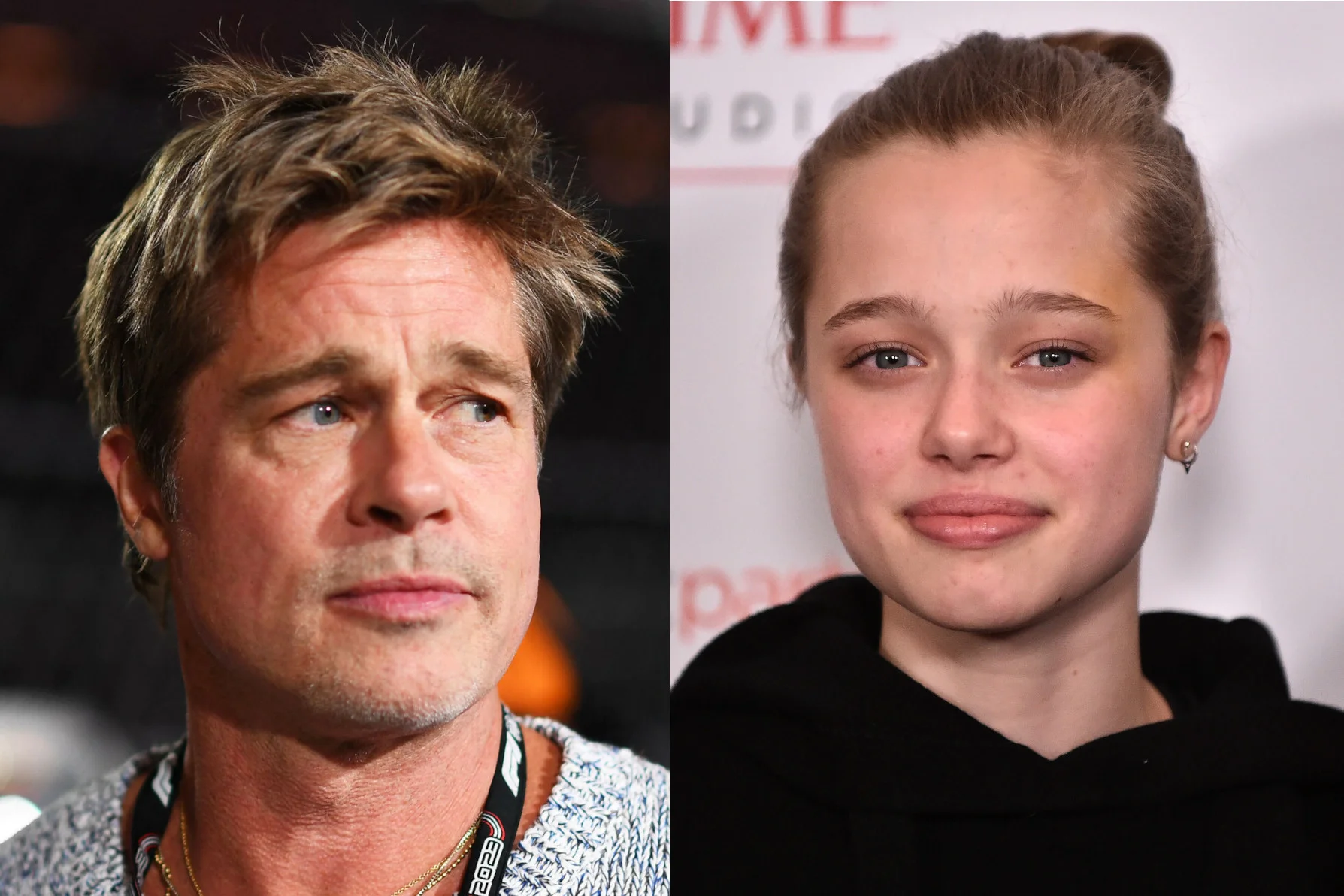 Brad Pitt, Shiloh Jolie, Angelina Jolie, córka Brada Pitty i Angeliny Jolie Brad Pitt, Shiloh Jolie, Angelina Jolie, córka Brada Pitty i Angeliny Jolie