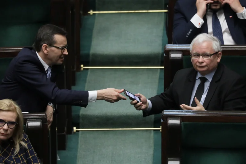 Jarosław Kaczyński i Mateusz Morawiecki mieli rozmawiać o rekonstrukcji rządu.