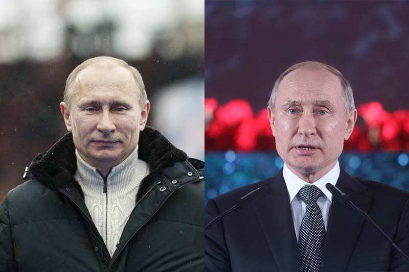 Gdzie jest Putin, a gdzie jego sobowtór?