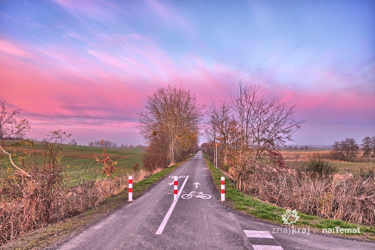 Trasa Pojezierzy Zachodnich na Pomorzu Zachodnim