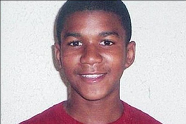 Zastrzelony nastolatek Trayvon Martin.