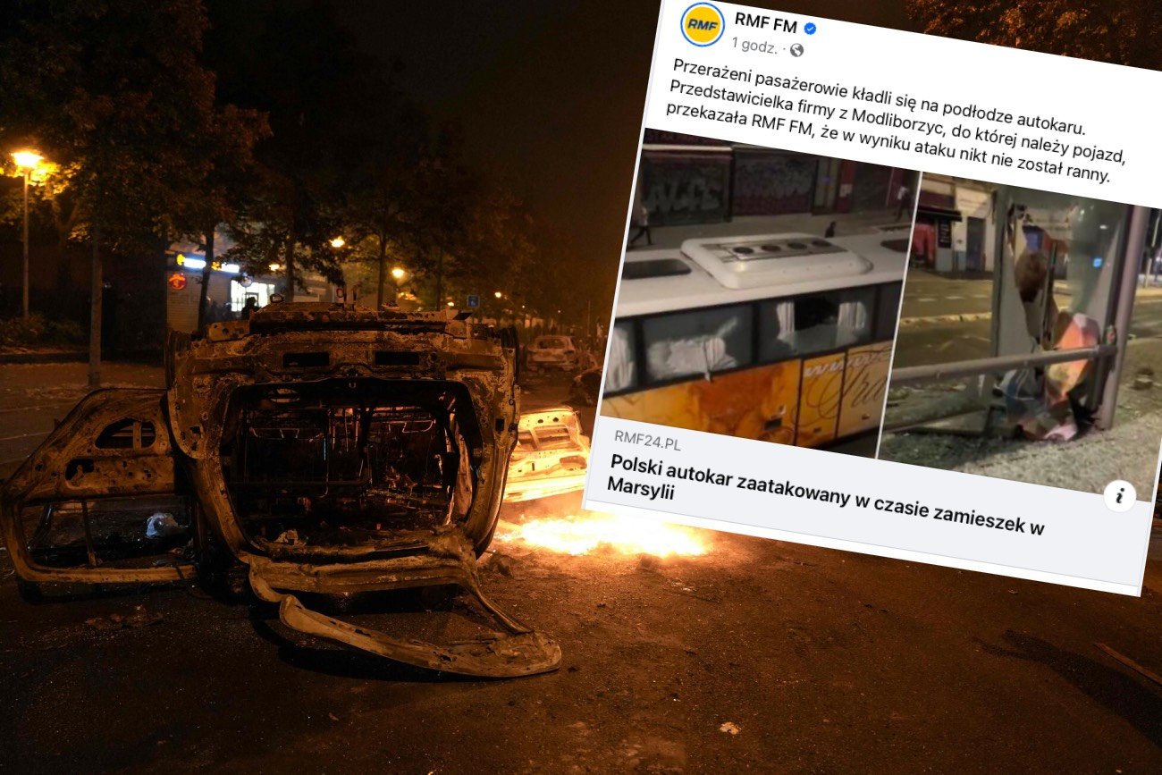 Ulice Francji po zamieszkach