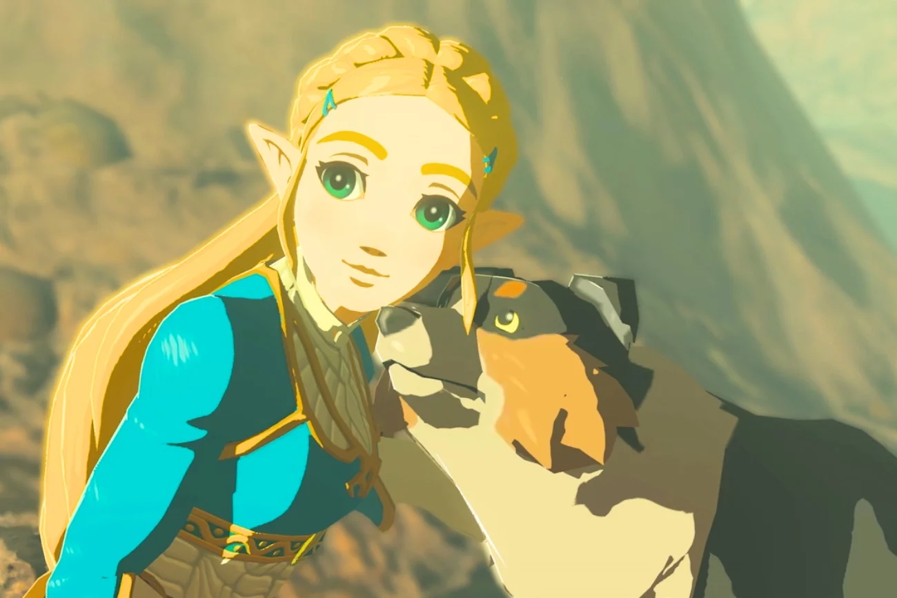 Zelda z gry The Legend of Zelda: Breath of the Wild
