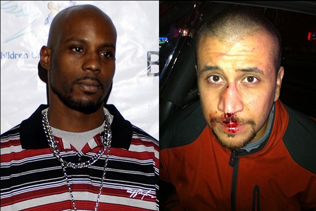 43-letni DMX najprawdopodobniej zmierzy się w ringu z 30-letnim Zimmermanem (zdjęcie wykonane przez policję niedługo po zastrzeleniu Trayvona Martina)