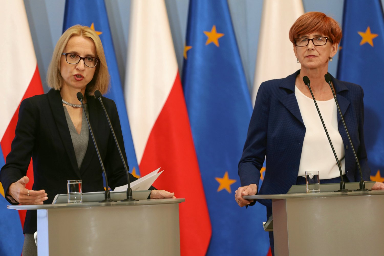 Teresa Czerwińska i Elżbieta Rafalska zapowiadają wprowadzenie daniny solidarnościowej.