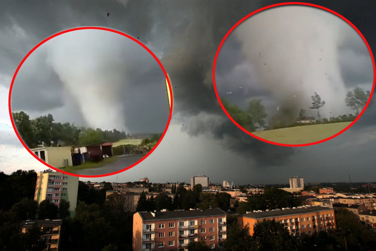 Trąby powietrzne w Polsce.