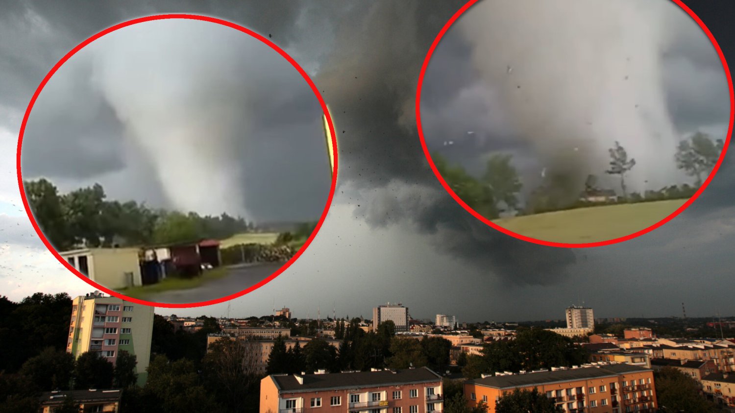 Trąby powietrzne w Polsce.